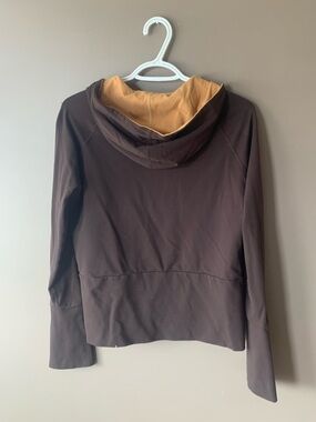 Karma Brown Zip up Yoga Sweater